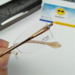 Alternative view of Gọng kính cận không viền Sunday đá V35