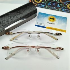 Alternative view of Gọng kính cận không viền Sunday đá V33