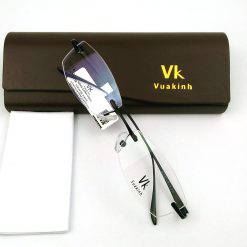 Alternative view of Gọng kính cận không viền càng lá dừa VK-36