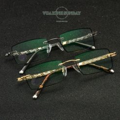 Alternative view of Gọng kính cận khoan titanium VD207