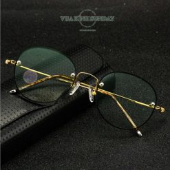 Alternative view of Gọng kính cận khoan titanium VD210