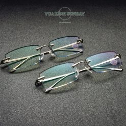 Alternative view of Gọng kính cận khoan titanium VD219