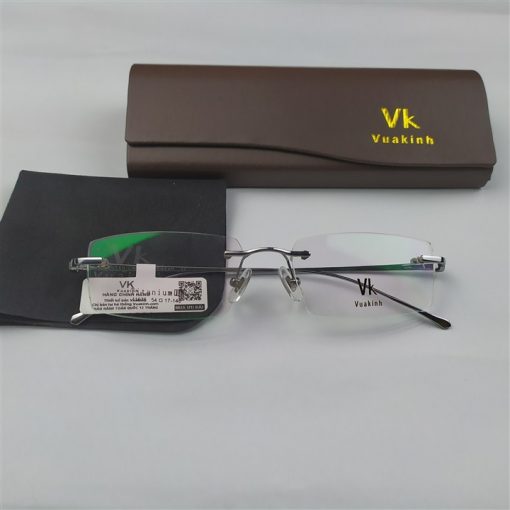 Gọng kính khoan titanium V269