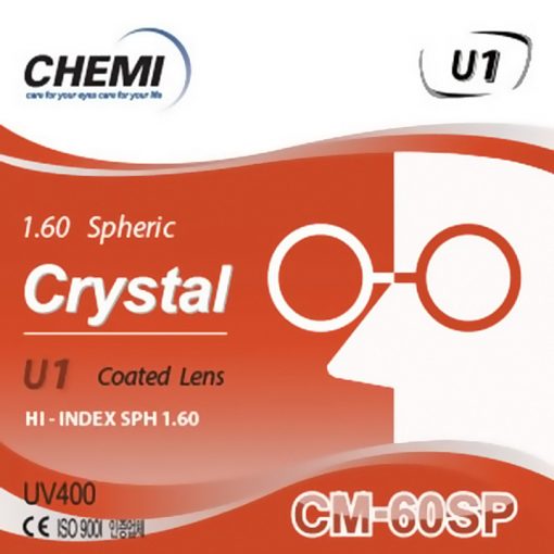 Tròng cận Crystal U1 coated CM-60SP