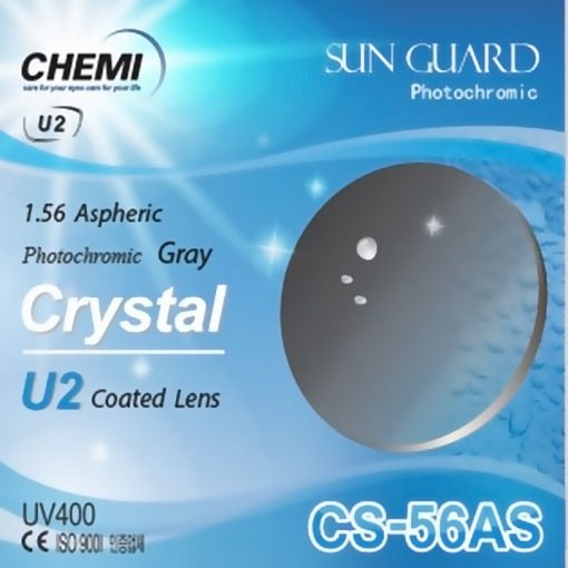 Tròng Chemi đổi màu Crystal U2 coated CS-56AS