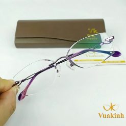 Gọng kính cận nữ không viền V300
