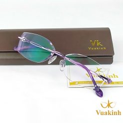 Gọng kính cận nữ không viền V300