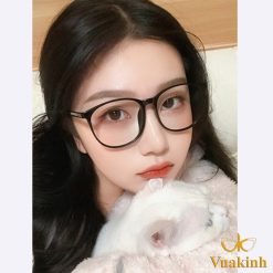 Gọng kính cận nữ màu hồng V310