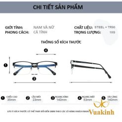 Kính bảo vệ mắt Khỏi ánh sáng xanh V501