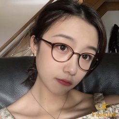 Kính gọng tròn trắng V330