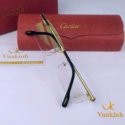 Kính không gọng cao cấp cartier TT51