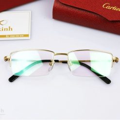 Alternative view of Gọng kính cận nửa viền Cartier TT74