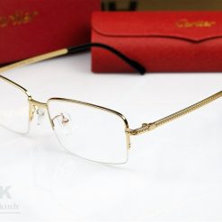 Alternative view of Gọng kính cận nửa viền  cao cấp Cartier TT70