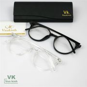 Kính cận nữ mặt tròn V355