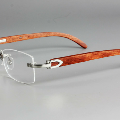 Alternative view of Gọng kính Cartier gỗ V558