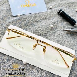 Alternative view of Gọng kính Omega titanium mạ vàng 18k V684