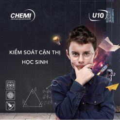 Tròng kính kiểm soát cận thị học sinh Chemi U10
