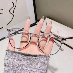 Gọng kính cận mắt tròn cho nữ V915