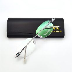Gọng kính cận Titan không viền nữ B09