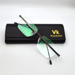 Gọng kính cận không viền titan B07