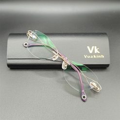 Gọng kính cận không viền Titanium B15