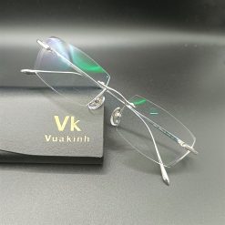 Gọng kính cận không viền Titanium B12