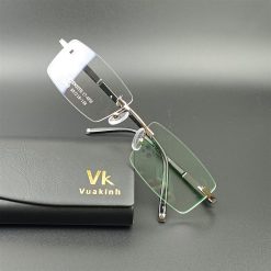 Gọng kính cận khoan không viền B02