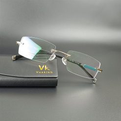 Gọng kính cận khoan không viền B01