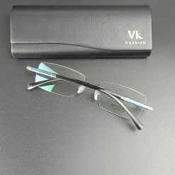 Alternative view of Gọng kính cận khoan không viền B01