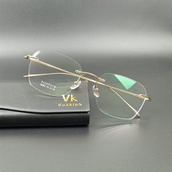 Gọng kính cận không viền Titanium B14