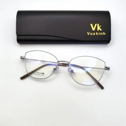 Alternative view of Gọng kính cận mắt mèo titan MM03