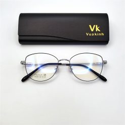 Alternative view of Gọng kính cận mắt mèo titan MM04