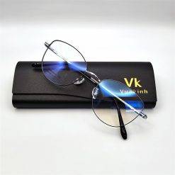Gọng kính cận mắt mèo titan MM04