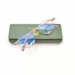 Gọng kính cận né mũi nữ cao cấp LORIO M112V - Ảnh 6